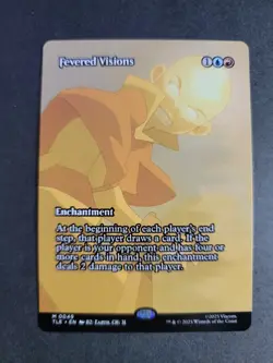 Fevered Visions (Borderless) Mythic MTG Avatar Eternal - Image 1