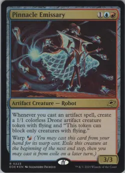 MTG (FOIL) Pinnacle Emissary R Edge of Eternities 223 NM - Image 1