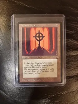 Tormod's Crypt The Dark 1994 Regular Uncommon MTG Magic the Gathering LP - Image 1