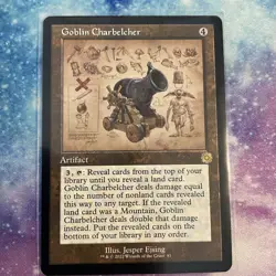 Goblin Charbelcher (REGULAR) x1 - MTG The Brothers' War Retro Artifacts BRR #81 - Image 1