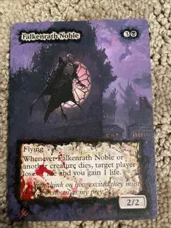 Falkenrath Noble - Altered - Magic the Gathering MTG Innistrad - Image 1