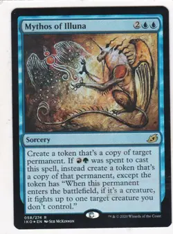 MTG: Ikoria: Lair of Behemoths: Foil: Mythos of Illuna - Image 1