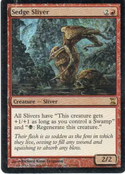 MTG: Time Spiral: Foil Sedge Sliver: Lightly Played Condition - Image 1
