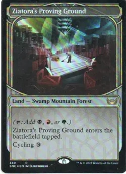 MTG: Streets of New Capenna: Foil Showcase Ziatora's Proving Grounds: LP Con - Image 1
