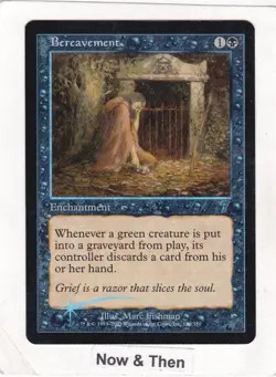 MTG: 7th Edition: FOIL Bereavement: Lightly Played Condition - Image 1