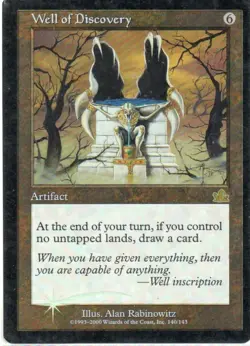MTG: Prophecy: Foil Well of Discovery: Lightly Played Condition - Image 1