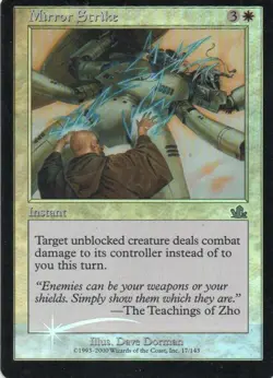 MTG: Prophecy: Foil Mirror Strike: Lightly Played Condition - Image 1