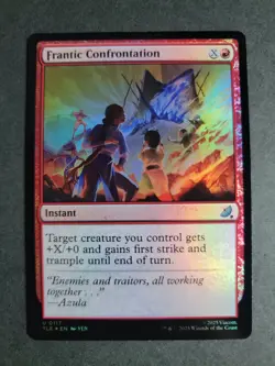 Frantic Confrontation (Foil) Uncommon MTG Avatar Eternal - Image 1