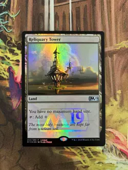 Reliquary Tower - Foil Promo Core Set 2019 NM MTG - Image 1