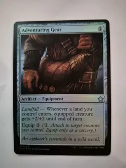 Adventuring Gear FDN Foundations MTG 249 FOIL - Image 1