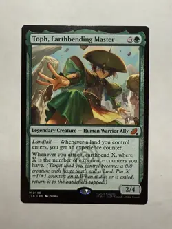 MTG Toph, Earthbending Master #145 - NM - Avatar: The Last Airbender - Image 1