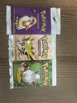 Pokemon Vintage Heavy Pack Lot: Base Set 2- Jungle & Fossil! Guaranteed holo - Image 1