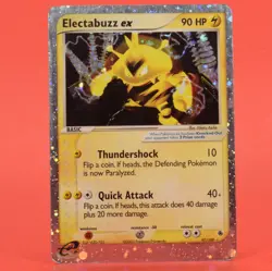 Pokemon TCG Card English ex Ruby & Sapphire Electabuzz ex 97/109 Holo - Image 1