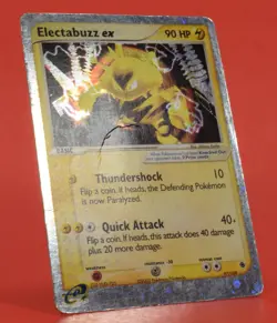 Pokemon TCG Card English ex Ruby & Sapphire Electabuzz ex 97/109 Holo - Image 3