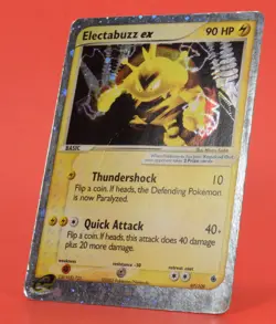 Pokemon TCG Card English ex Ruby & Sapphire Electabuzz ex 97/109 Holo - Image 4
