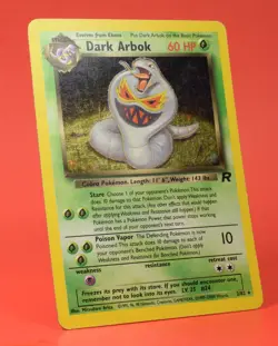 Pokemon TCG English Card Team Rocket 2/82 Dark Arbok Holo Rare - Image 3
