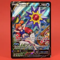 Pokemon English TCG Card Astral Radiance Starmie V TG13/TG30 Full Art - Image 1
