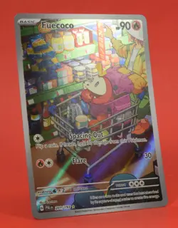 Pokemon English TCG Card PAL EN Paldea Evolved Fuecoco 201/193 Full Art - Image 3