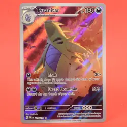 Pokemon English TCG Card PAL EN Paldea Evolved Tyranitar 222/193 Full Art - Image 1