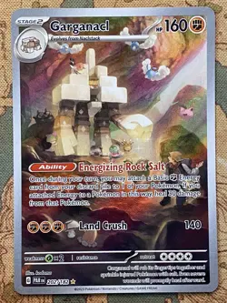 Pokemon Card TCG - Garganacl 202/182 Illustration Rare Paradox Rift Near Mint - Image 3