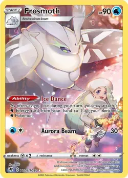 Pokemon Card TCG - Frosmoth TG04 Ultra Rare Astral Radiance Trainer Gallery NM - Image 1