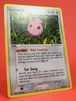 Pokemon TCG English Card ex Hidden Legends Igglybuff 37/101 Reverse Holo - Image 3