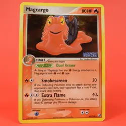 Pokemon TCG English Card ex Unseen Forces Magcargo 41/115 Reverse Holo Stamped - Image 1