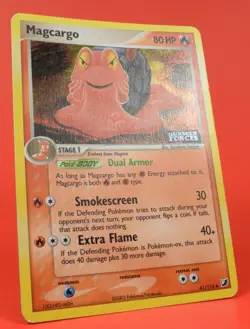 Pokemon TCG English Card ex Unseen Forces Magcargo 41/115 Reverse Holo Stamped - Image 3