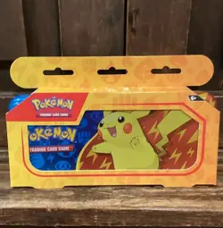 Pokemon Trading Card Game Back To School Pencil Case 2 Booster Packs NIB - Image 1