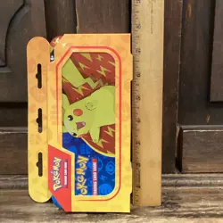 Pokemon Trading Card Game Back To School Pencil Case 2 Booster Packs NIB - Image 4