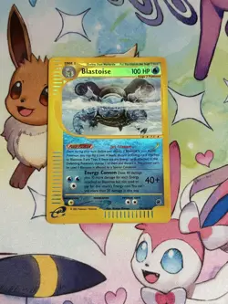 Blastoise Reverse Holo 2002 Pokemon Expedition Card 37/165 Excellent/LP - Image 1