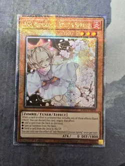 Yugioh Ash Blossom & Joyous Spring Quarter Century Secret Rare RA01-EN008 NM 1st - Image 2