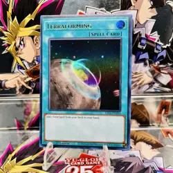 Yugioh Terraforming RA04-EN084 Ultra Rare 1st Ed Near Mint - Image 1
