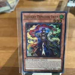 Yugioh Radiant Typhoon Swen DOOD-EN014 Ultra Rare 1st Edition NM - Image 1
