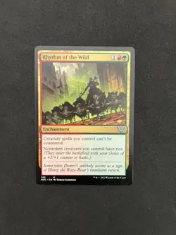 Rhythm of the Wild [ Kamigawa: Neon Dynasty] Magic MTG Cards Near Mint - Image 1