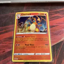 Charizard 025/185 Non Holo Rare Vivid Voltage Pokemon Card NM Fresh Pull - Image 1