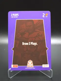 2 Plays 2025 Bo Jackson Battle Arena Alpha Update Play Card #PL-52 - Image 1