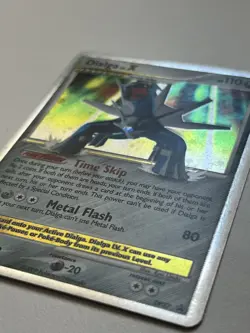 2009 Pokemon TCG Black Star Promo Dialga LV. X DP37 Rare Holo Card (NM) - Image 3
