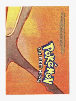 1999 Topps Pokemon The Movie Edition Sticker Cards Pikachu / Raichu - NM - Image 2