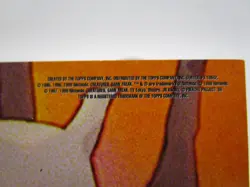 Topps 1999 Pokemon The Movie Sticker Series Card Meowth Black Label - Image 5