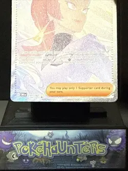 Pokemon Card Team Rocket's Ariana 237/182 Destined Rivals Holo Trainer Near Mint - Image 3