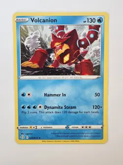 Volcanion 025/072 Rare Non Holo Shining Fates Pokemon Card - Image 1