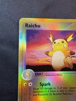 Raichu 13/95 EX Team Magma vs. Aqua Pokemon Card Reverse Holo Foil Rare -CD#X01 - Image 4
