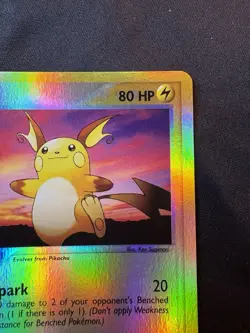 Raichu 13/95 EX Team Magma vs. Aqua Pokemon Card Reverse Holo Foil Rare -CD#X01 - Image 5