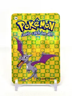 Pokemon 2000 Vending Prism Sticker Card Aerodactyl #142 NM MINUS/ LP ???? - Image 1