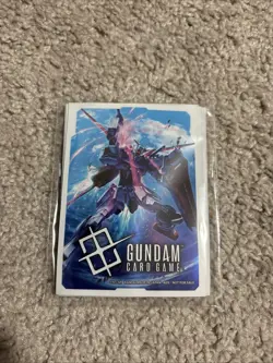 Gundam Card Game Starter Release Sleeves Strike (01) Sealed pack of [10x] - Image 1