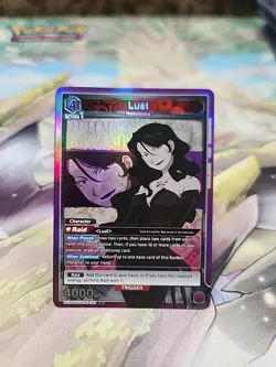 Fullmetal Alchemist Lust Trading Card SR Full Art UE09BT/FMA-1-090 - Image 1