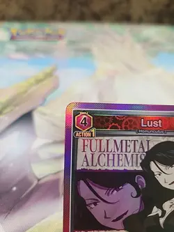 Fullmetal Alchemist Lust Trading Card SR Full Art UE09BT/FMA-1-090 - Image 2