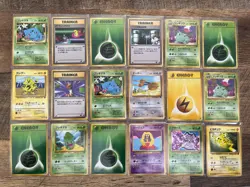 Pokemon Japanese VHS Intro Pack Bulbasaur & Squirtle Promo Deck NM Card Set - Image 2