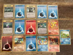 Pokemon Japanese VHS Intro Pack Bulbasaur & Squirtle Promo Deck NM Card Set - Image 4